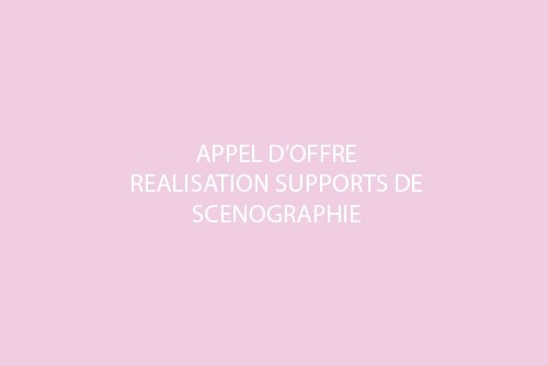 Réalisation support de scénographie