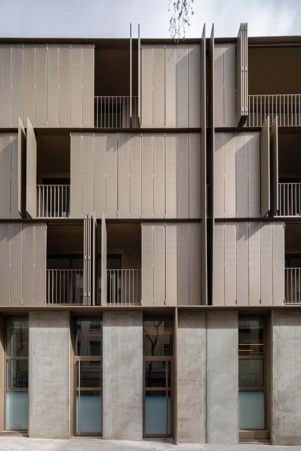 20 social housing homes, a nursery school, Paris 20