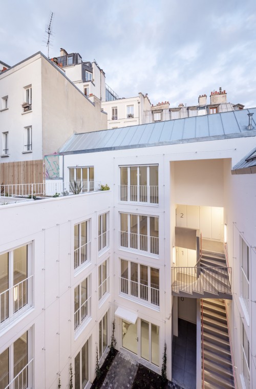 14 social housing units and two business premises