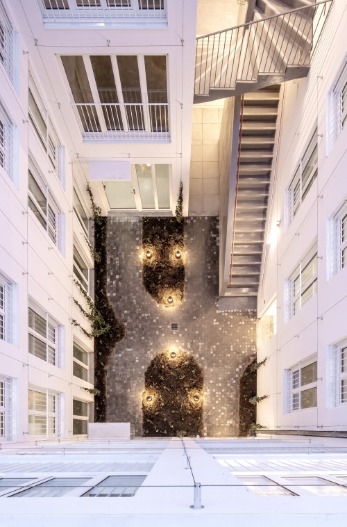 14 social housing units and two business premises