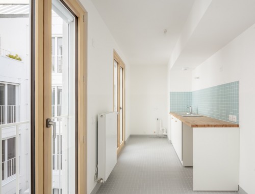 14 social housing units and two business premises