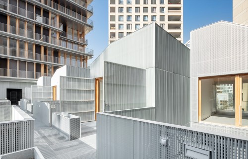 105 logements sociaux + 18 S.O.H.O, La Chapelle International