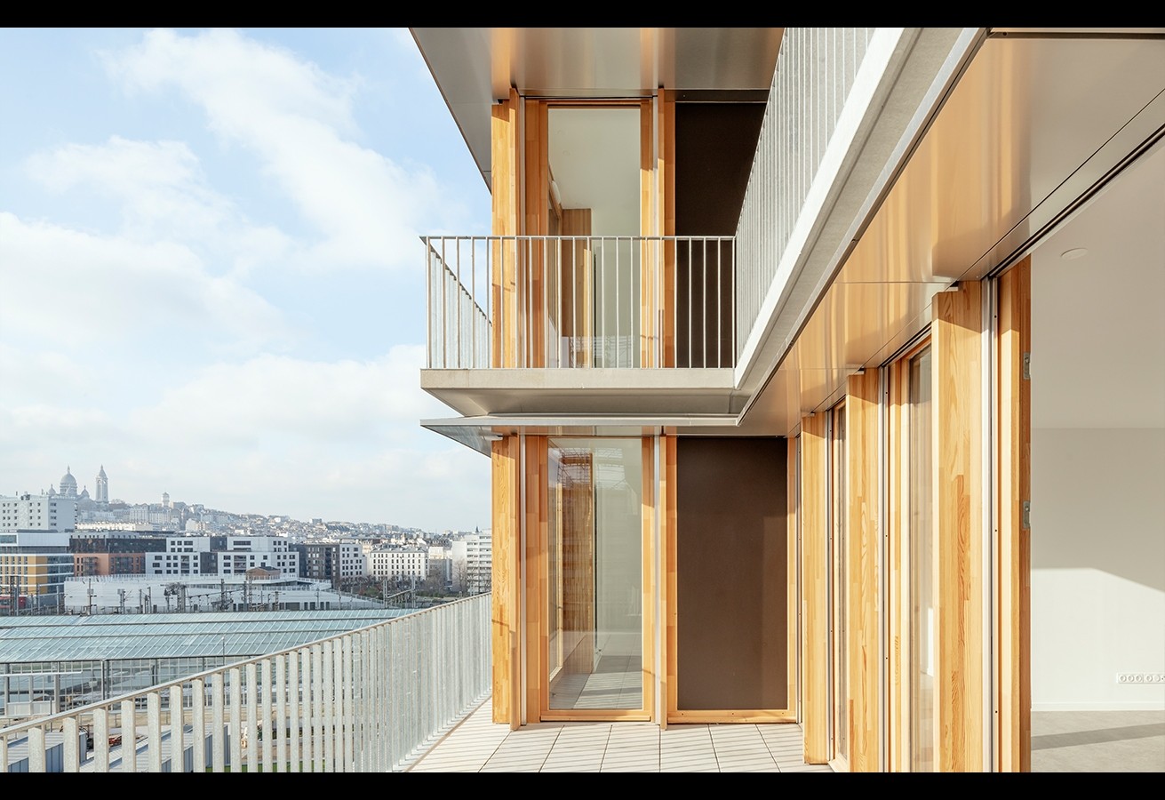 105 social housing units + 18 S.O.H.O, La Chapelle International, Paris 18