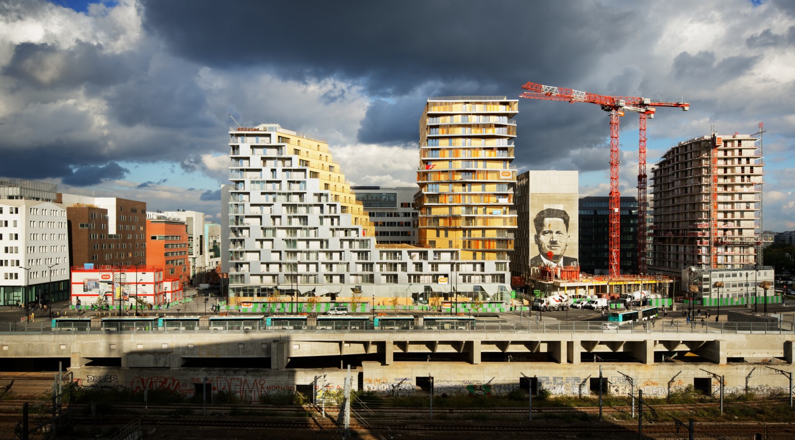 Immeuble Home, ZAC Paris Rive Gauche, secteur Masséna