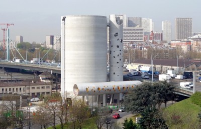 Silos 13, Paris left side of river