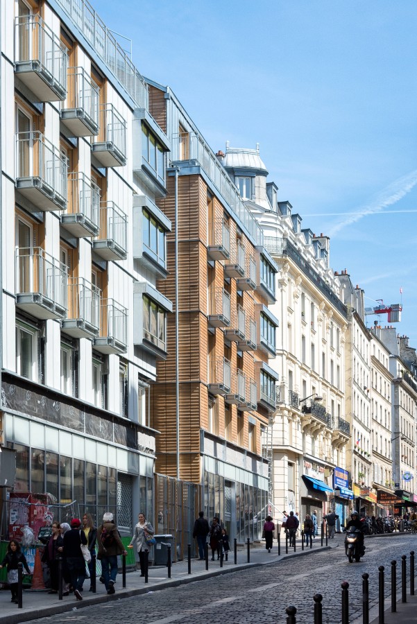 91 logements sociaux et une crèche de 66 berceaux, Paris 10