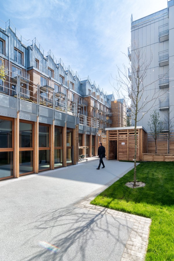 91 logements sociaux et une crèche de 66 berceaux, Paris 10