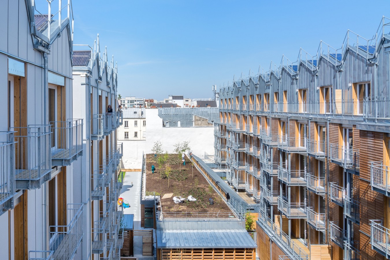 91 logements sociaux et une crèche de 66 berceaux, Paris 10