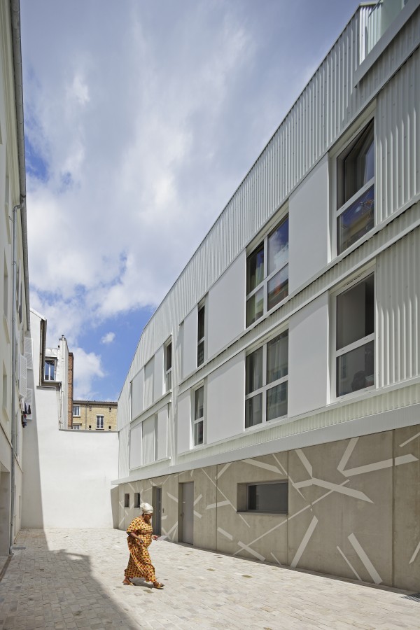 24 social housing - La Chapelle