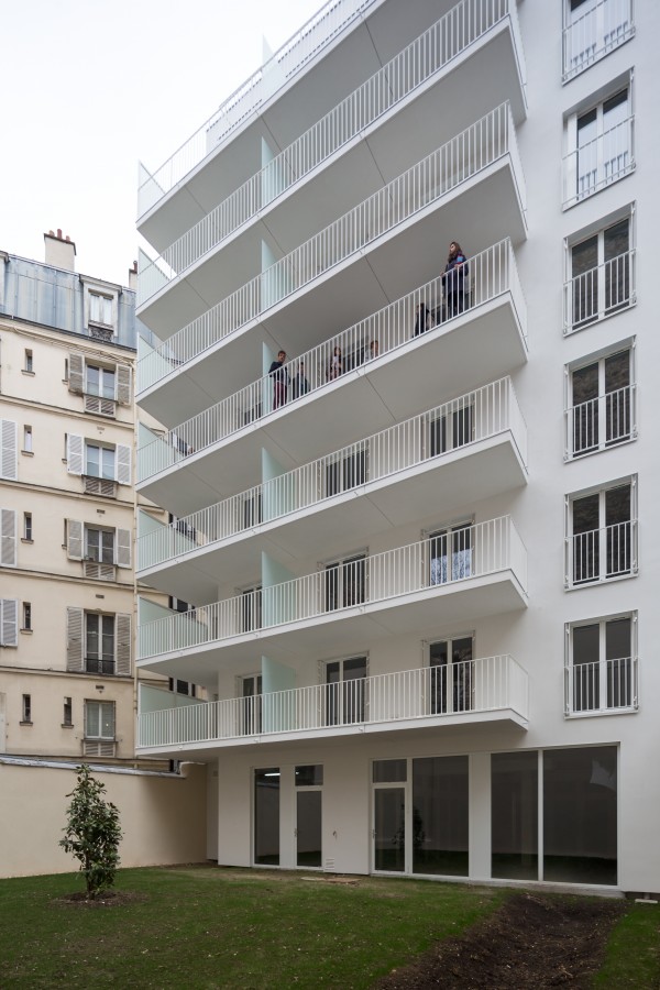 Immeuble de 31 logements boulevard Ornano