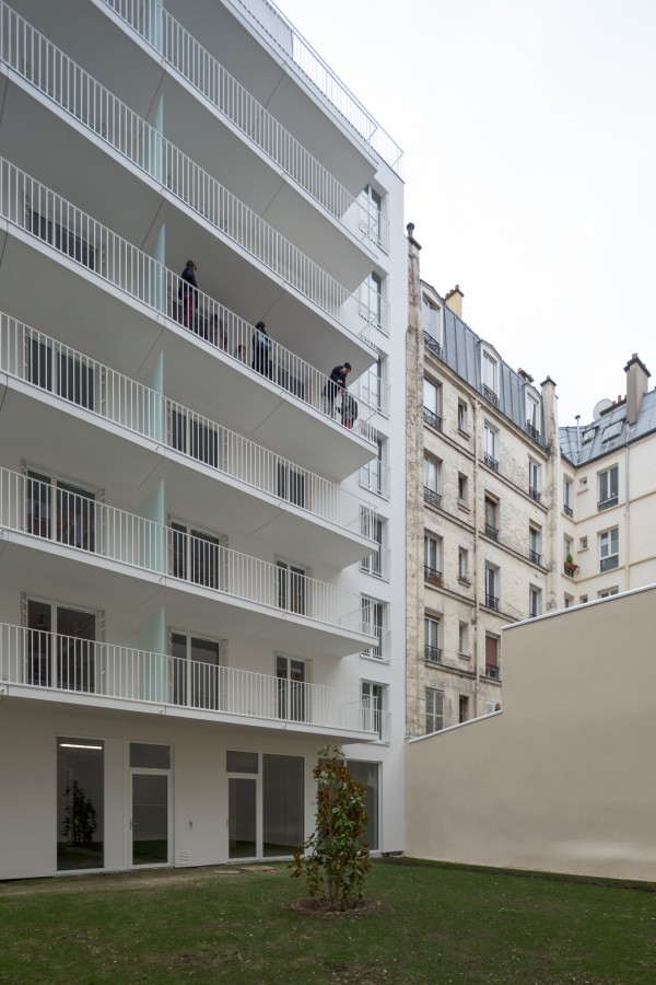 Immeuble de 31 logements boulevard Ornano