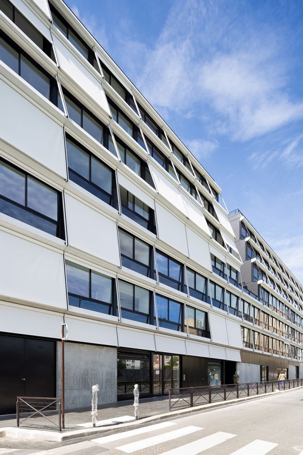 Building of housing, Muoto Architectes