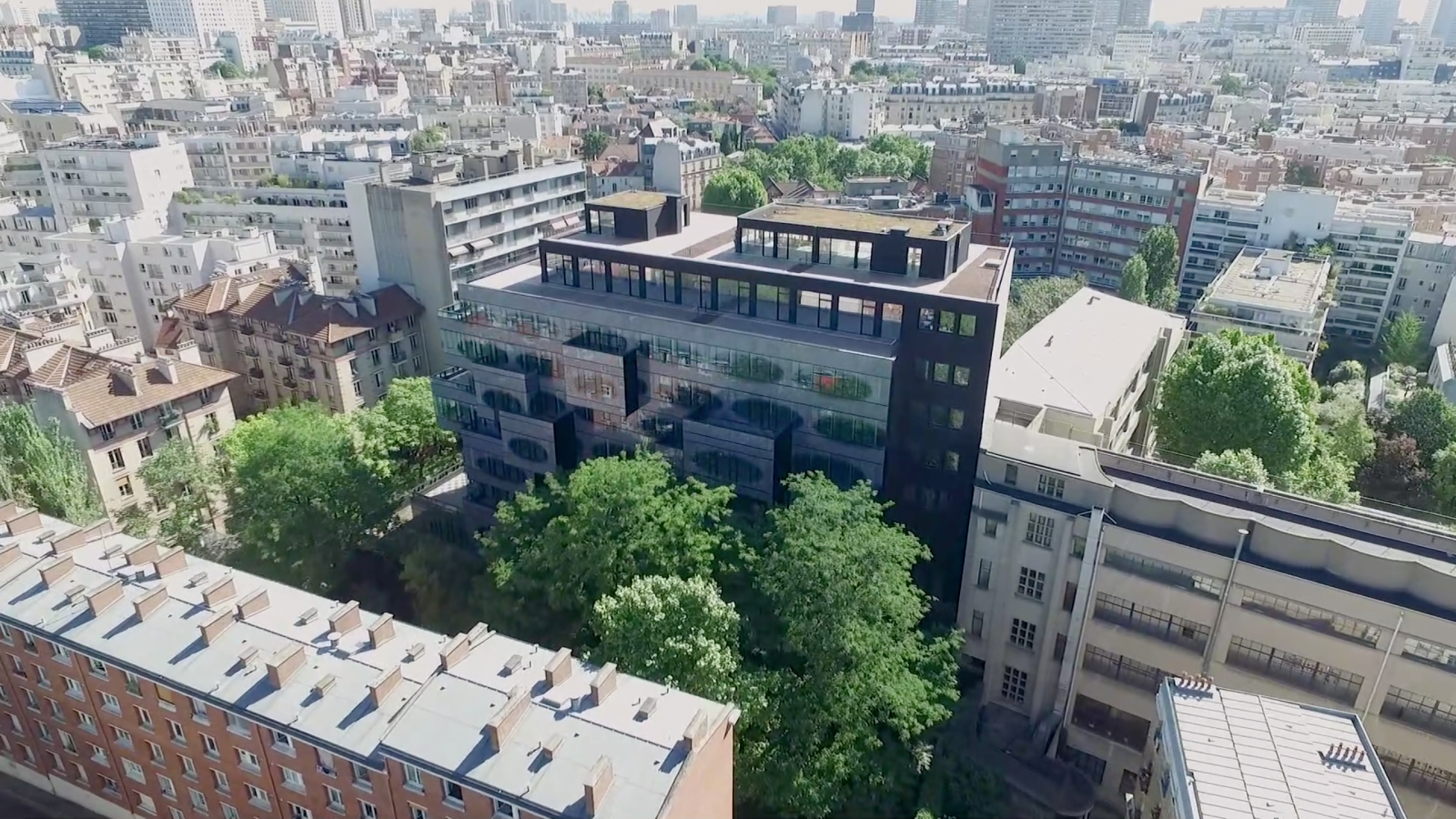 Bâtiment logements Nuages