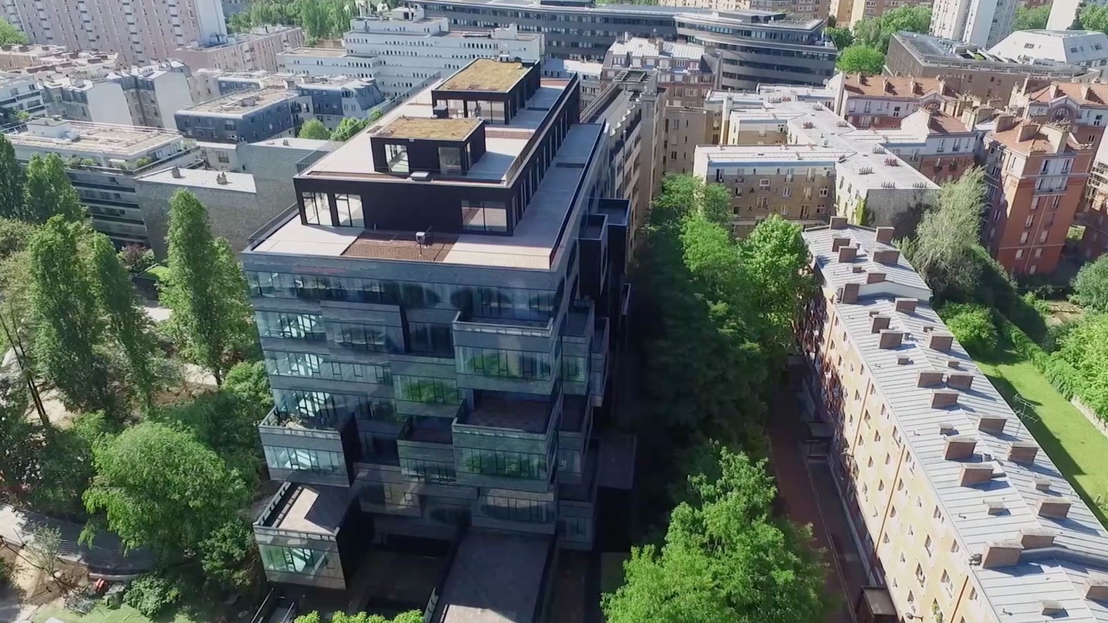 Bâtiment logements Nuages