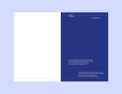 Traduire : Architecture