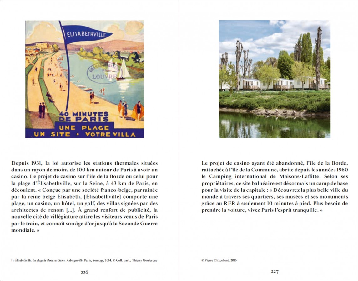 Extraits ouvrage "Iles de la Seine"