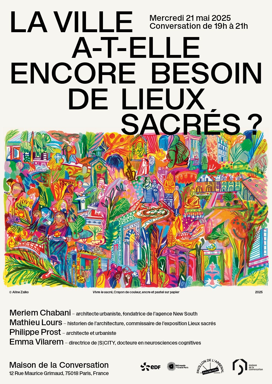 La ville a-t-elle encore besoin de lieux sacrés ?