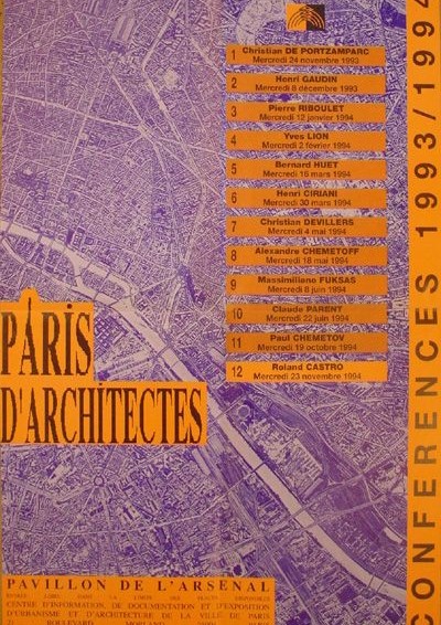 Projets parisiens