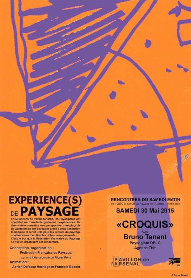 Croquis | Expérience(s) de paysage | Cycles en cours | Conférences ...