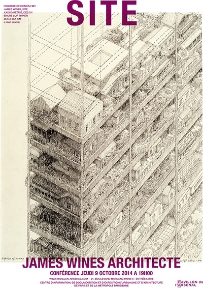 アート・デザイン・音楽 SITE Rizzoli James Wines James Wines, architect | beyond cycle | current cycles | Lectures