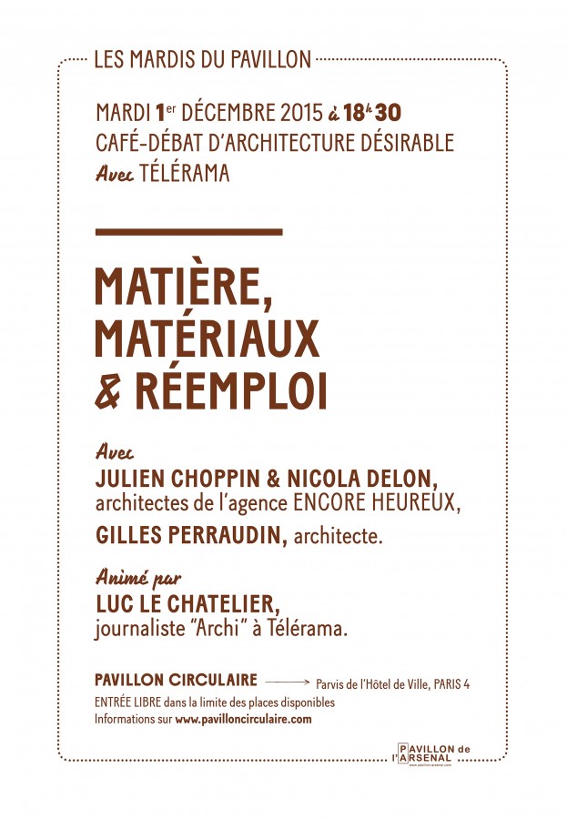 Matière, matériau, réemploi