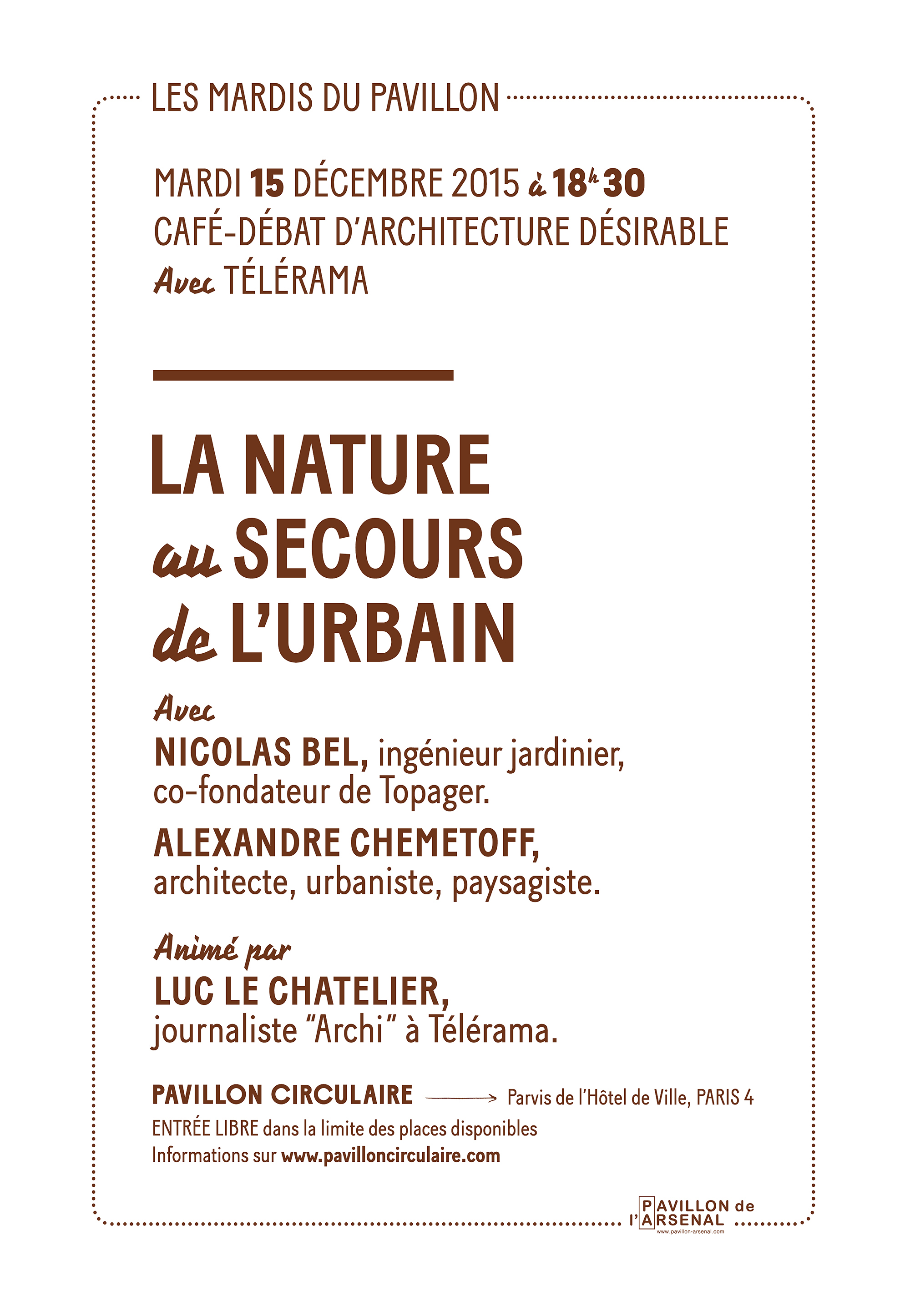 La nature au secours de l'urbain