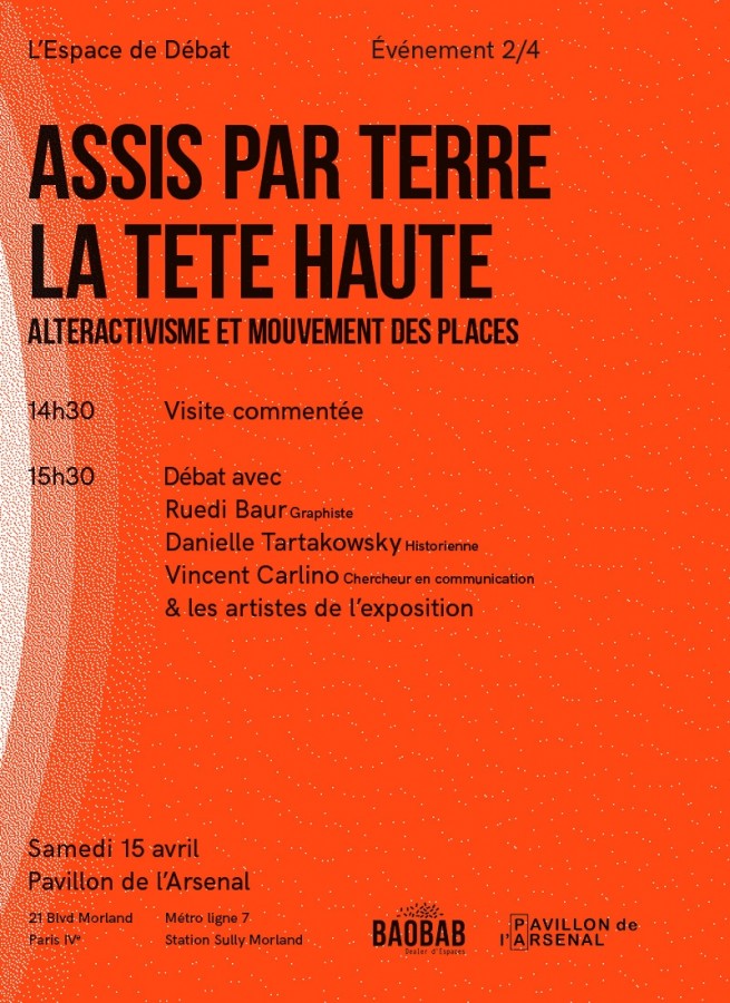 Debat Assis par terre la tete haute