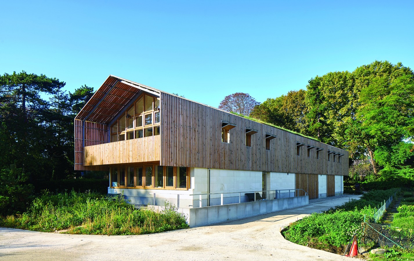 Entrepôt de la pépinière de Longchamp, Atelier Cité Architecture (ACA)
