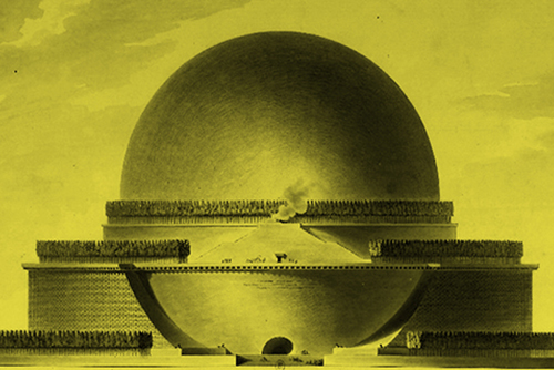 © Le cénotaphe de Newton - étienne-Louis Boullée