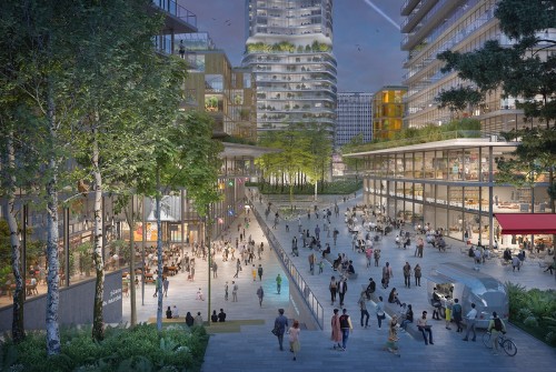 Rogers Stirk Harbour + Partners / Lina Ghotmeh Architecture / Une Fabrique de la Ville / Michel Desvigne Paysagiste / Ingérop / Franck Boutté Consultants / Systematica / Scet / CEI