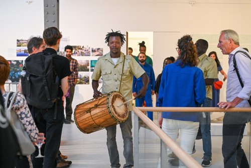 SPACES à l'inauguration de In the banlieues : Oakland/Saint-Denis