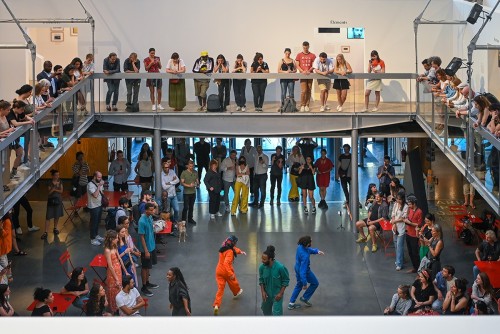 SPACES à l'inauguration de In the banlieues : Oakland/Saint-Denis