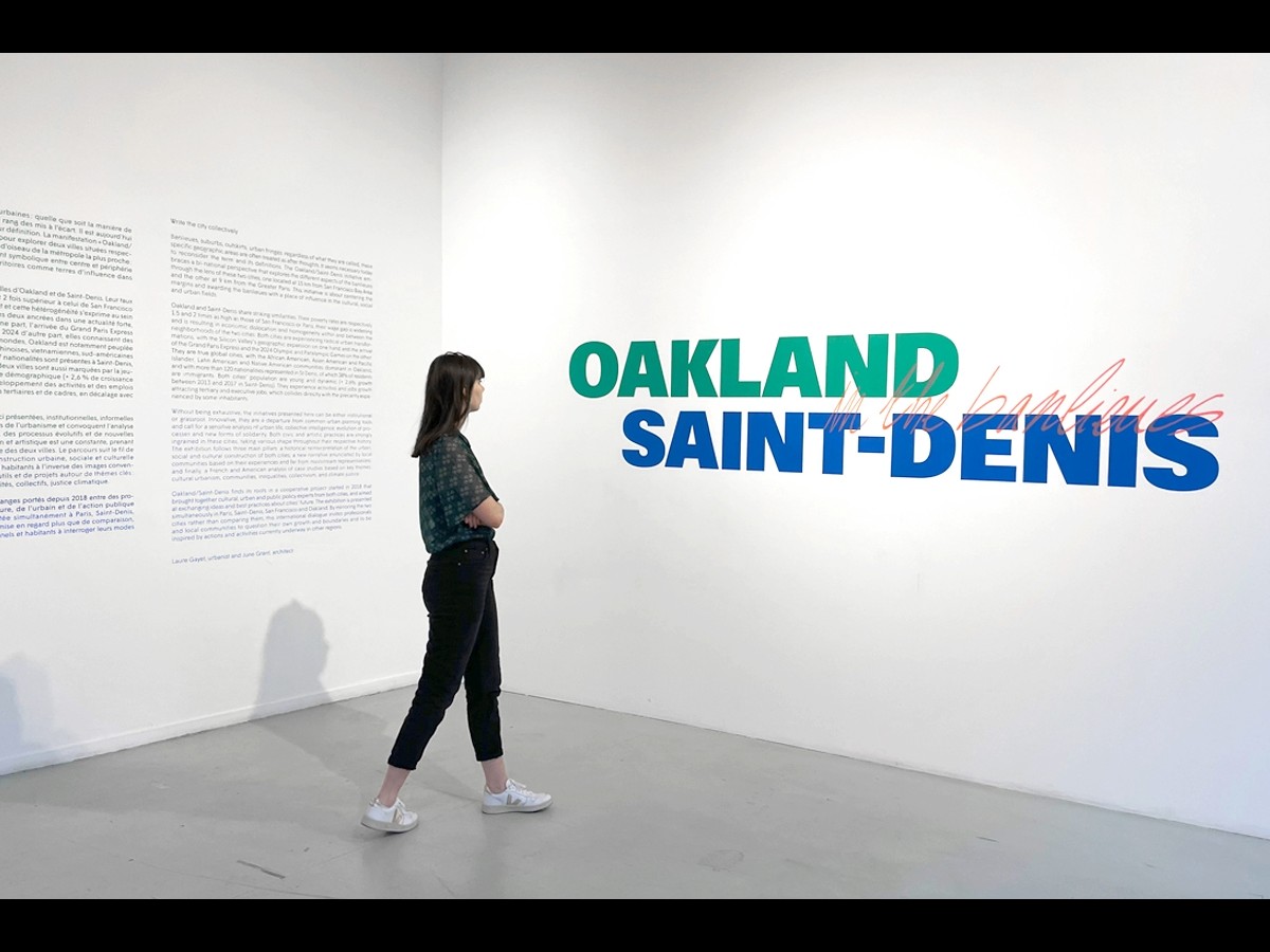 In the banlieues : Oakland Saint-Denis