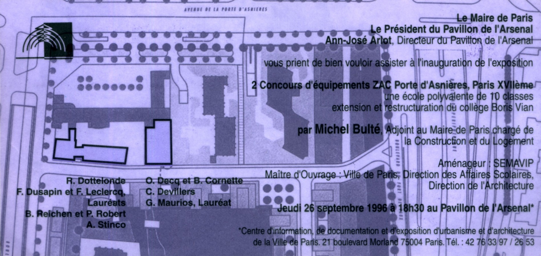 3 concours d'architecture