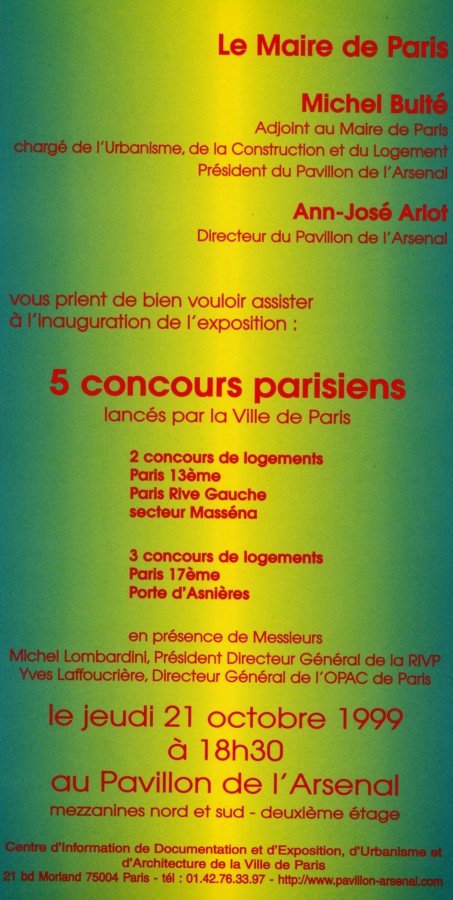 5 concours de logement