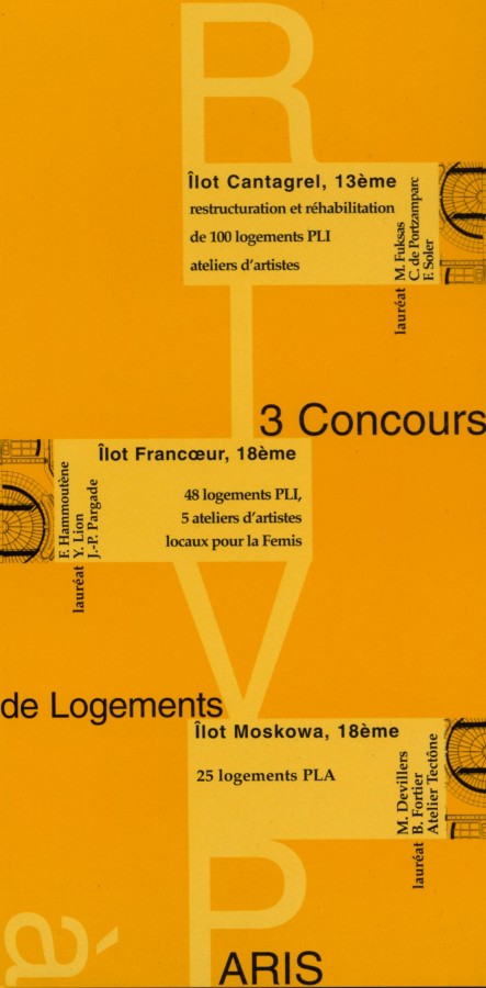 3 concours de logements