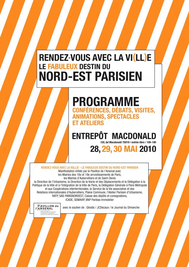 Week-end RDV avec la vi(ll)e du Nord-Est parisien