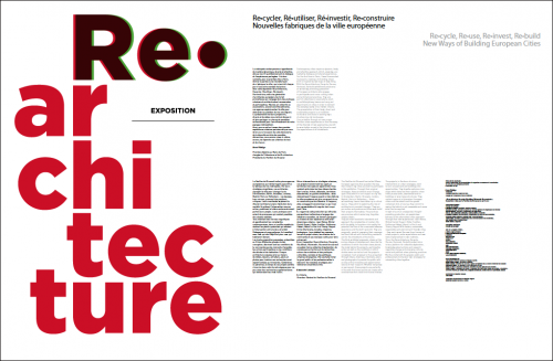 Panneaux 200 x 130 cm - Re.Architecture