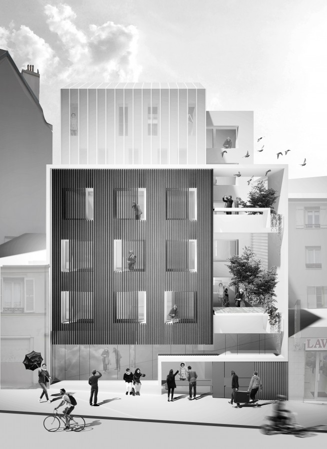 Piat, Paris 20 - LA SERRE HABITEE – ARCHICULTURE URBAINE