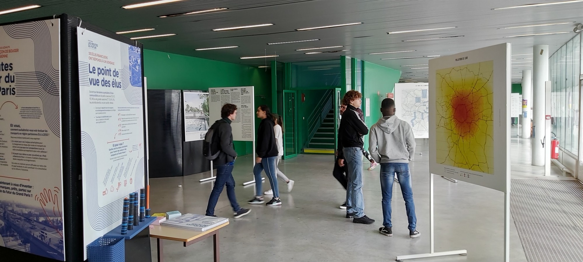 Roadways of the future in Saint-Denis