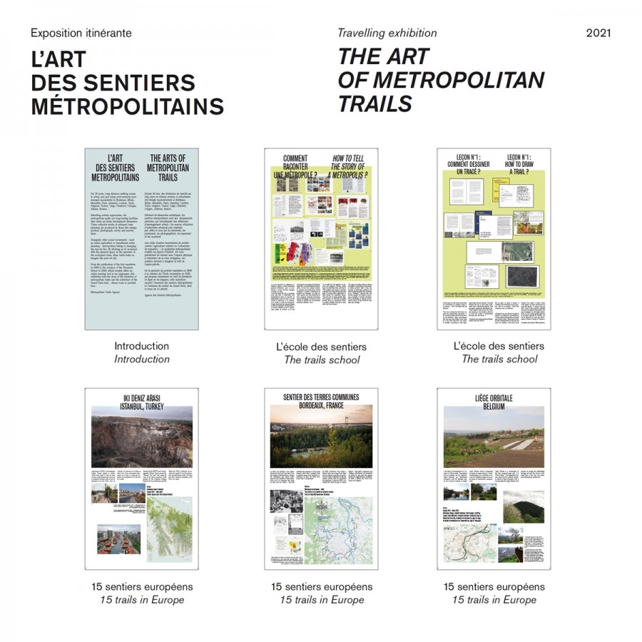 The art of metropolitan trails