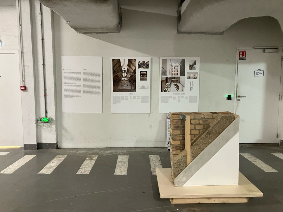 Materia architectures dans les espaces de Leonard:Paris