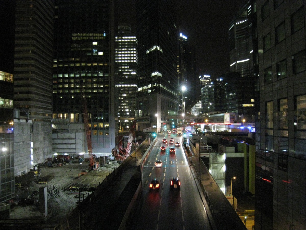 Boulevard Circulaire. La Défense (92) 00h54 le 03/01/12