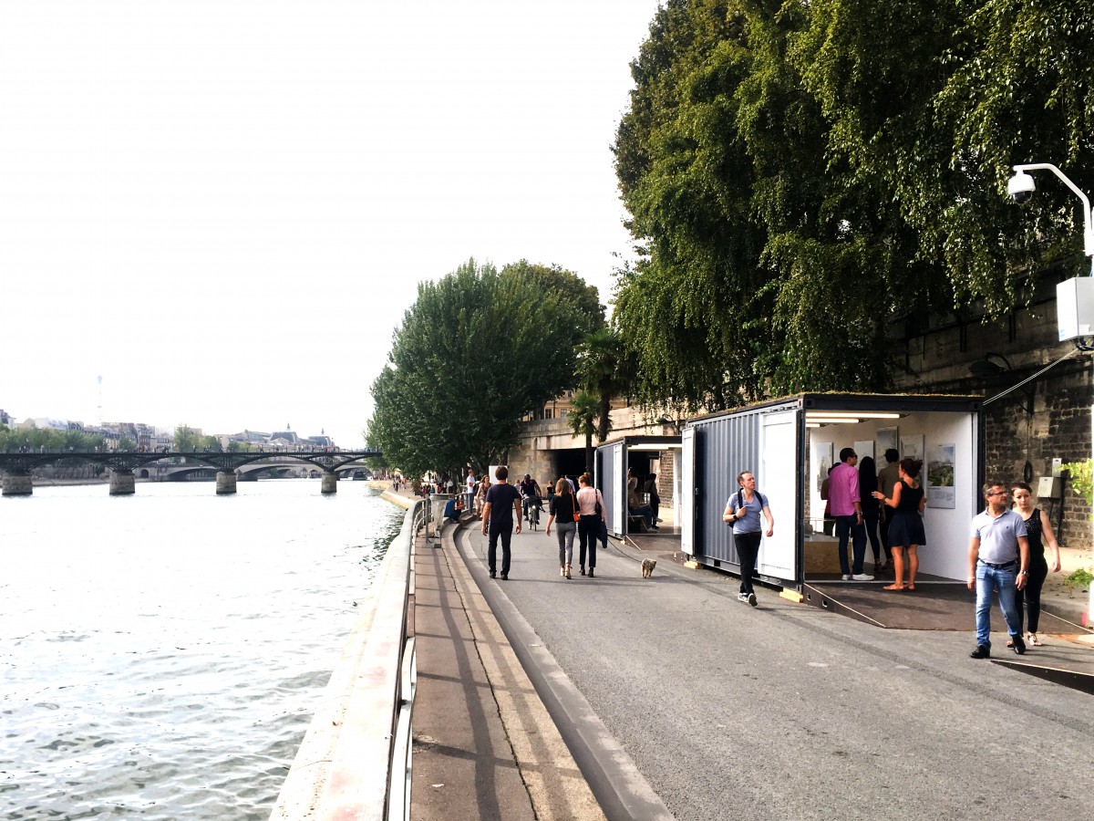 Reinvent.Paris on the Berges de Seine