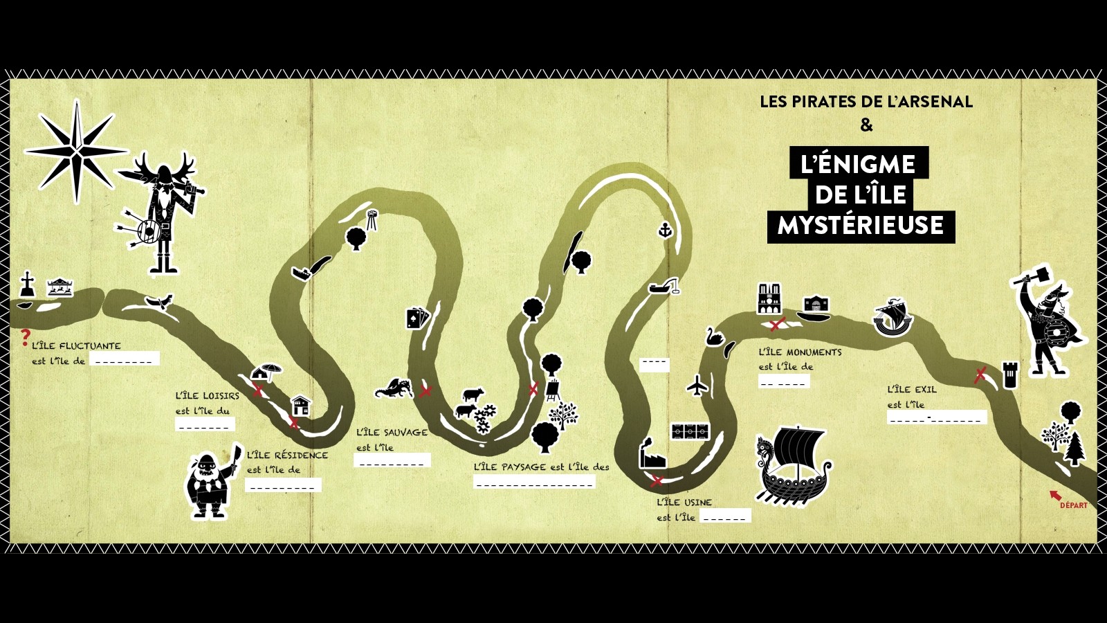 Plan de l'embarcadère