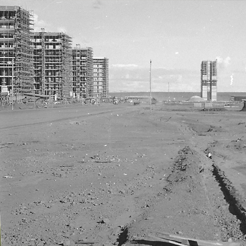 Brasilia construction, 1959 ©  Arquivo Nacional