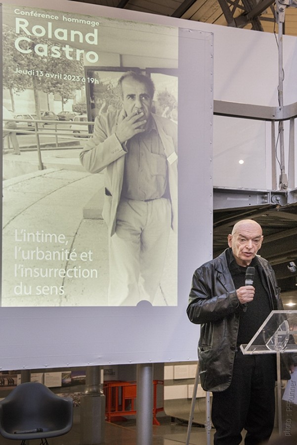 Conférence hommage à Roland Castro