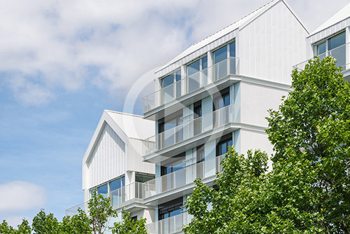 Bâtiment logements Nuages