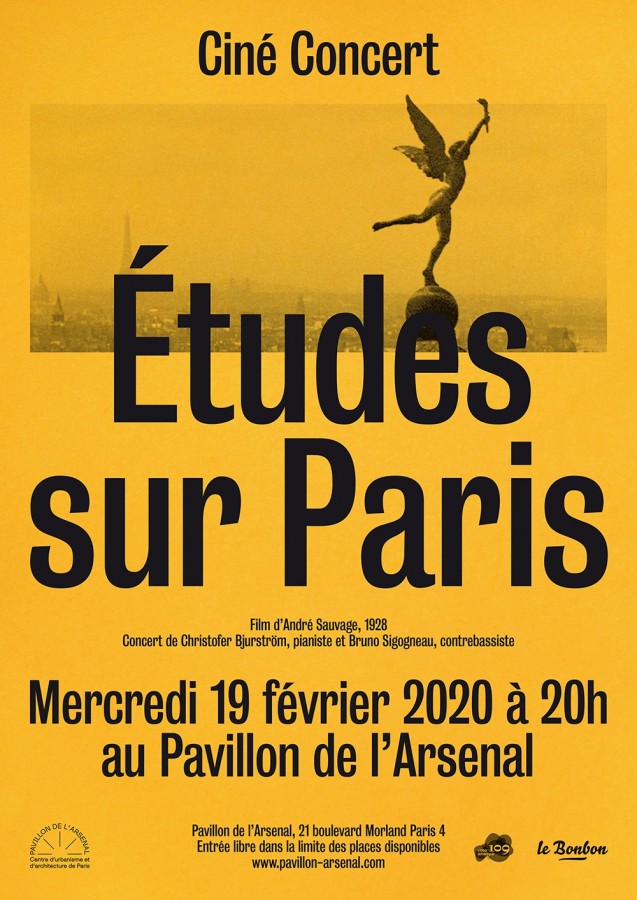 Ciné-concert Etudes sur Paris