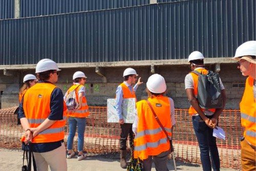 Visite de site - Futur quartier Les Messageries